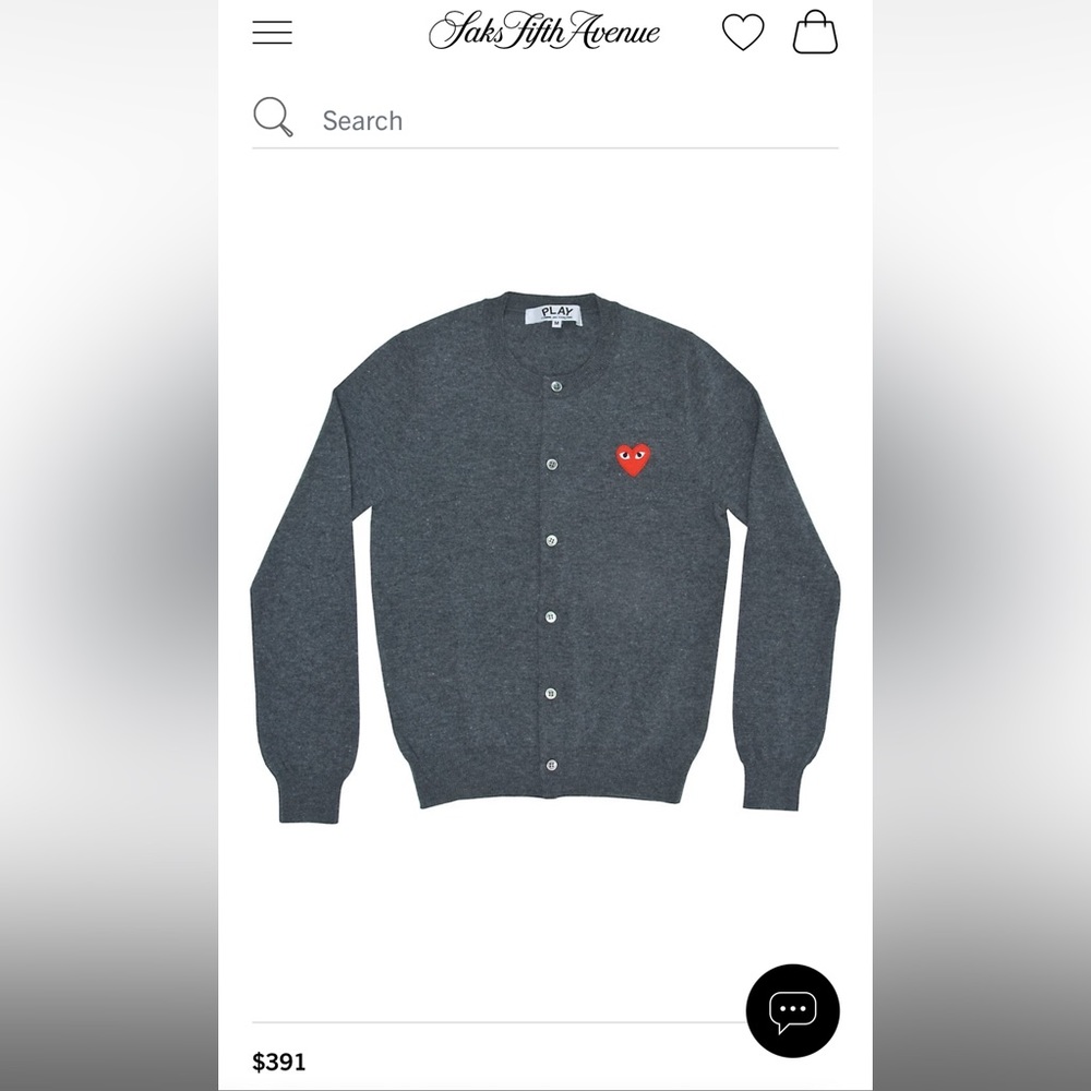 Comme des Garçons sweater